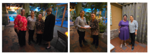 Read more about the article April 2026 – Visit with the Principal of the Queen’s School, Ms. Williams who we hosted for dinner